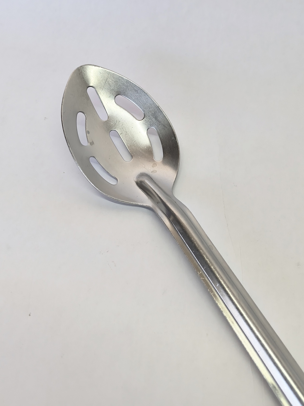VINTAGE | Slotted Basting Serving Stainless Steel Spoon 13.5" NSF Certified